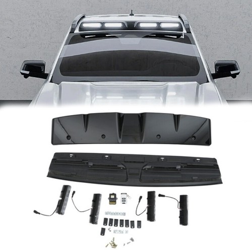 Roof mounted light bar - mounted,