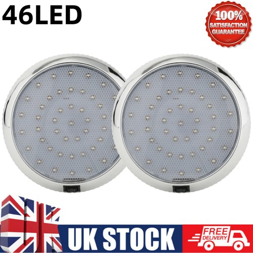 12v ceiling roof light led - 2x,