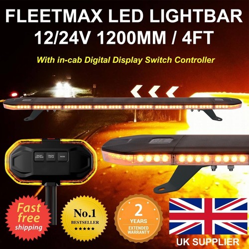 Led amber light bar strobe - light,